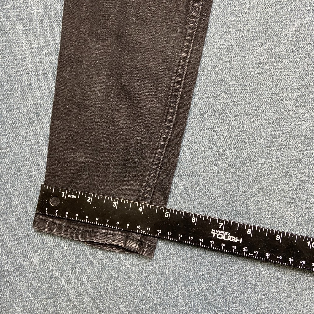 Hollister High Rise Super Skinny Jeans Womens 7S 28x28 Black Classic Stretch - Picture 6 of 14